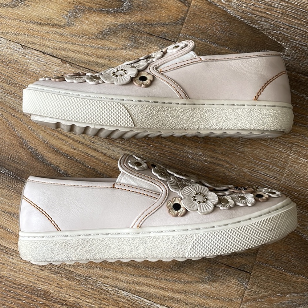 Coach Tea Rose Slip-on Sneakers - Picture 9 of 14